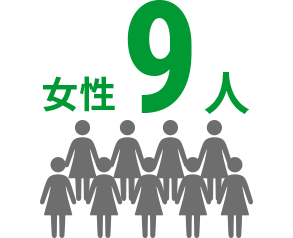 女性6人